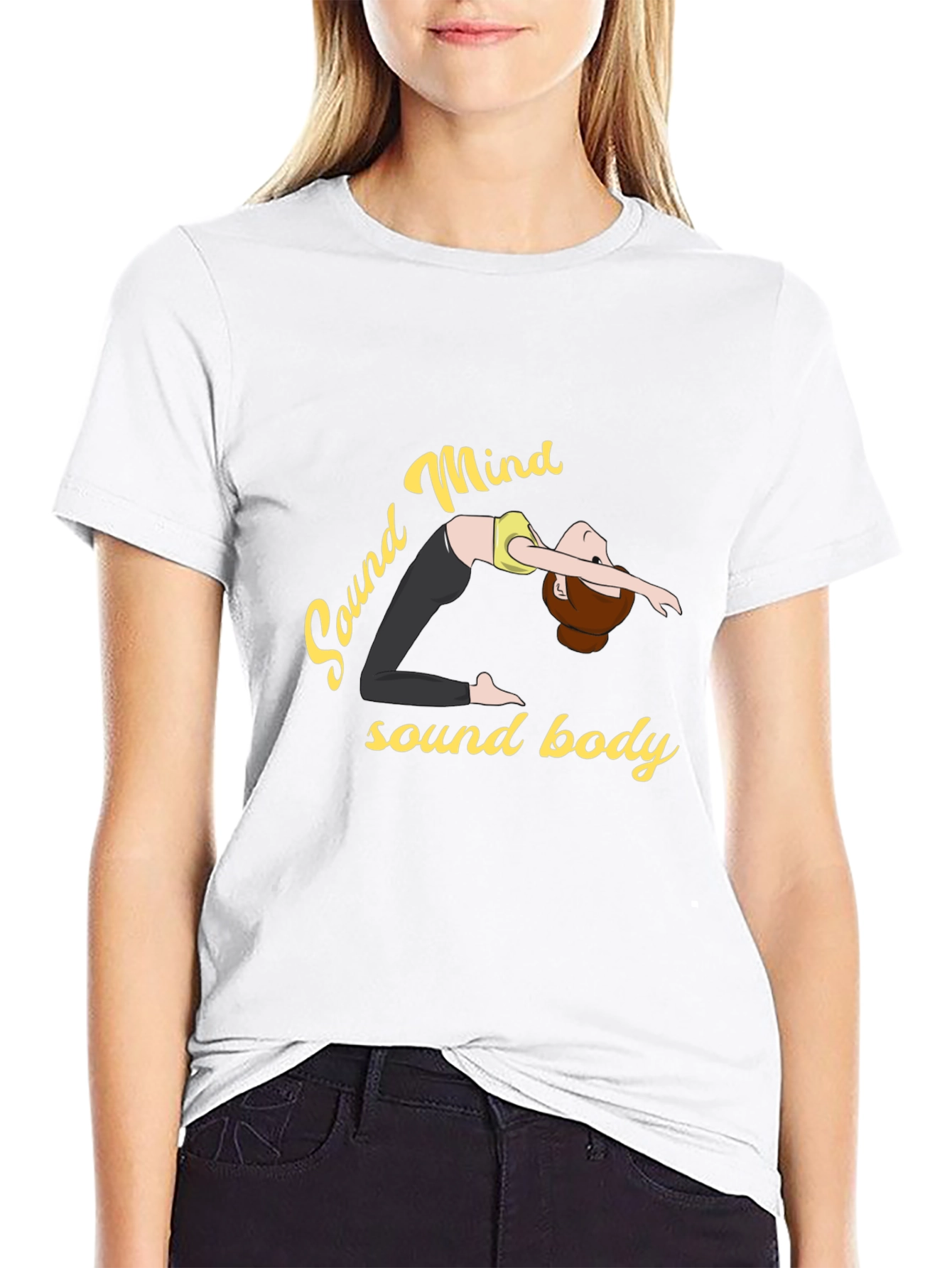 Sound Mind Sound Body Yoga T-Shirt