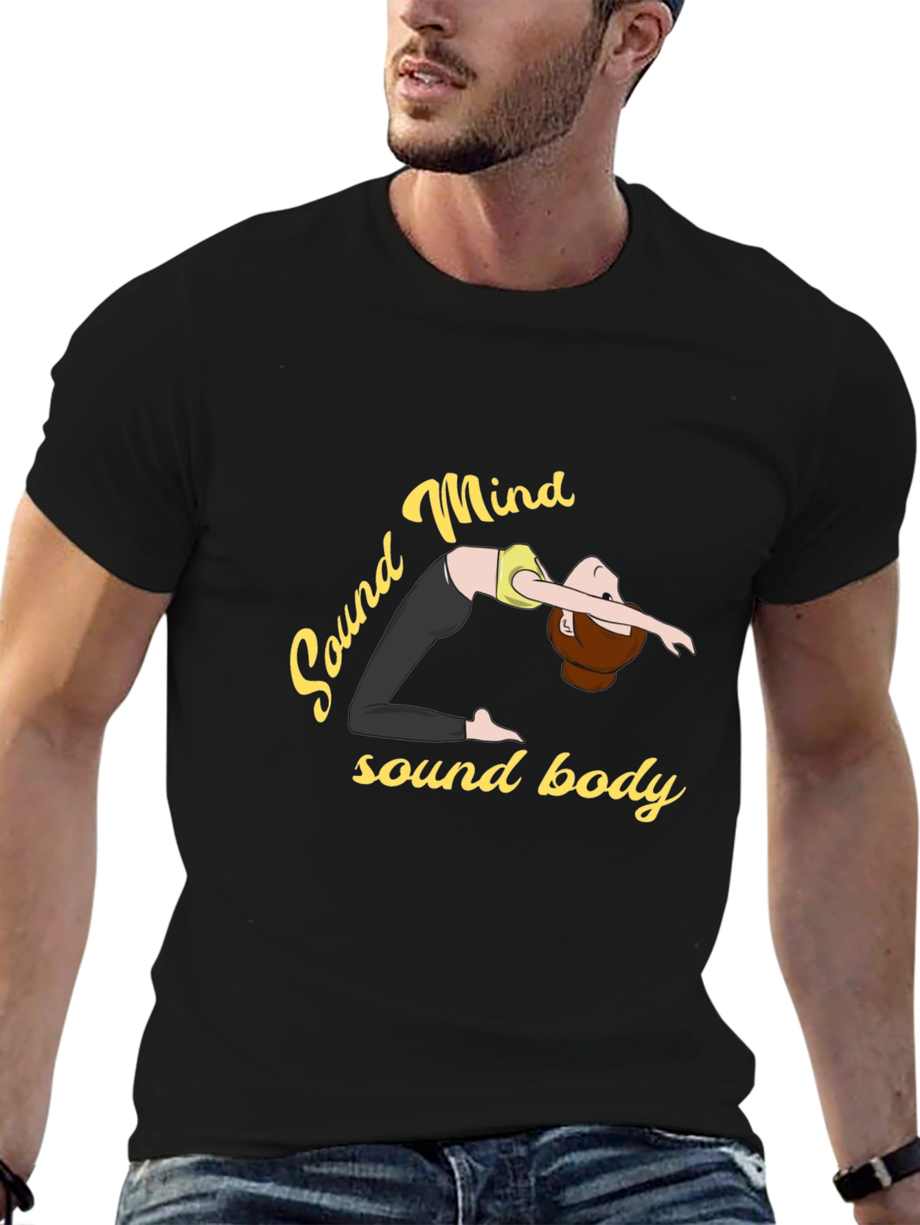 Sound Mind Sound Body Yoga T-Shirt