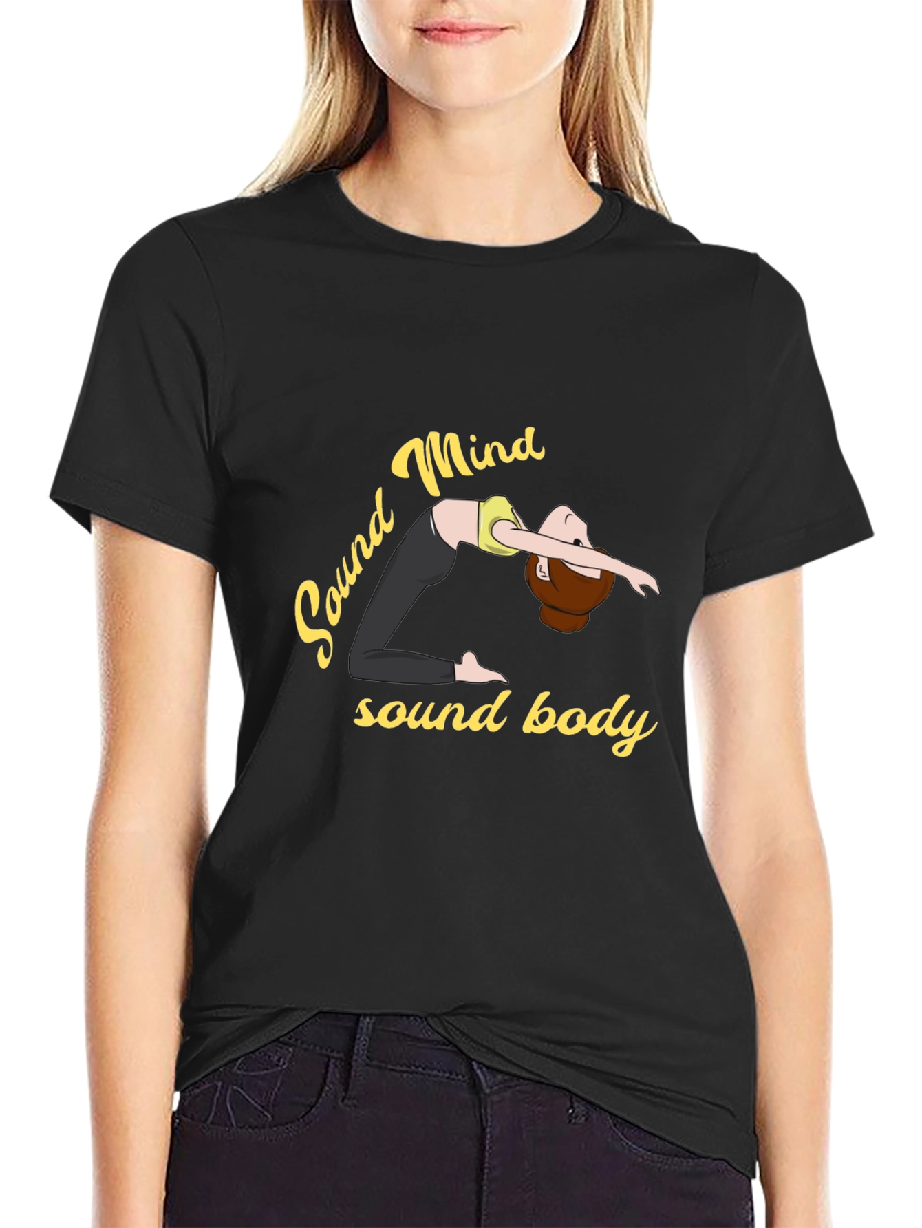 Sound Mind Sound Body Yoga T-Shirt