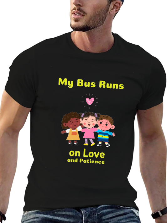 My Bus Runs on Love T-Shirt