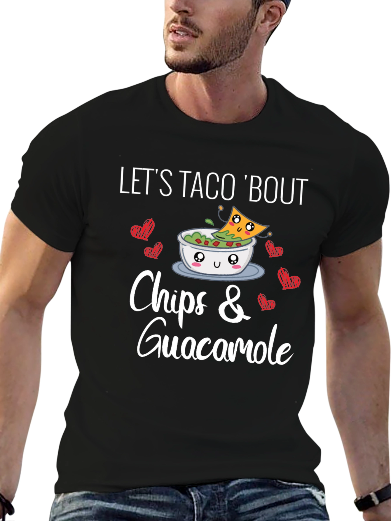 Lets Taco Bout Chips & Guacamole T-Shirt