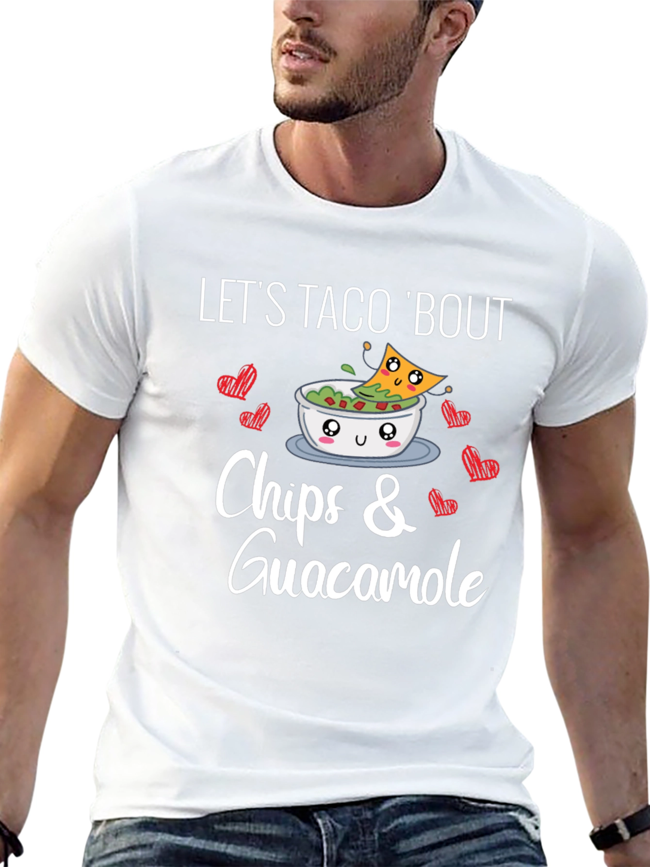 Lets Taco Bout Chips & Guacamole T-Shirt