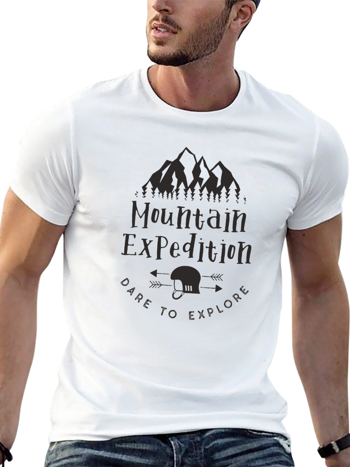 Mountain Expedition Graphic T-Shirt - Dare to Explore!