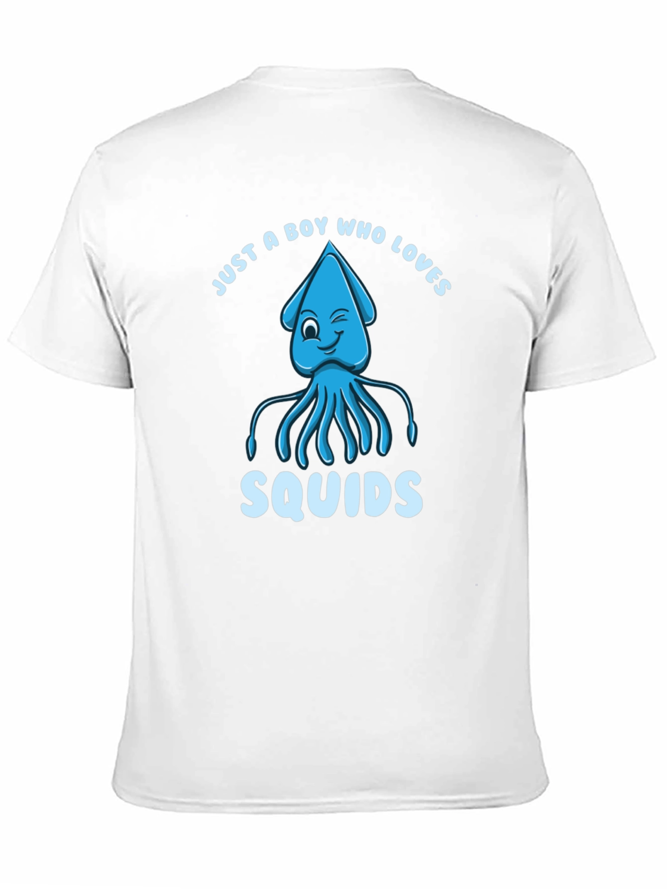 Boy Who Loves Squids Graphic T-Shirt