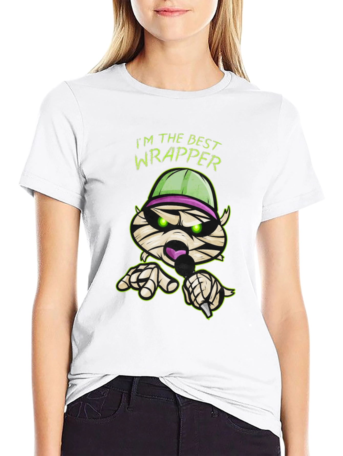 Best Wrapper Graphic T-Shirt - Funny Halloween Tee