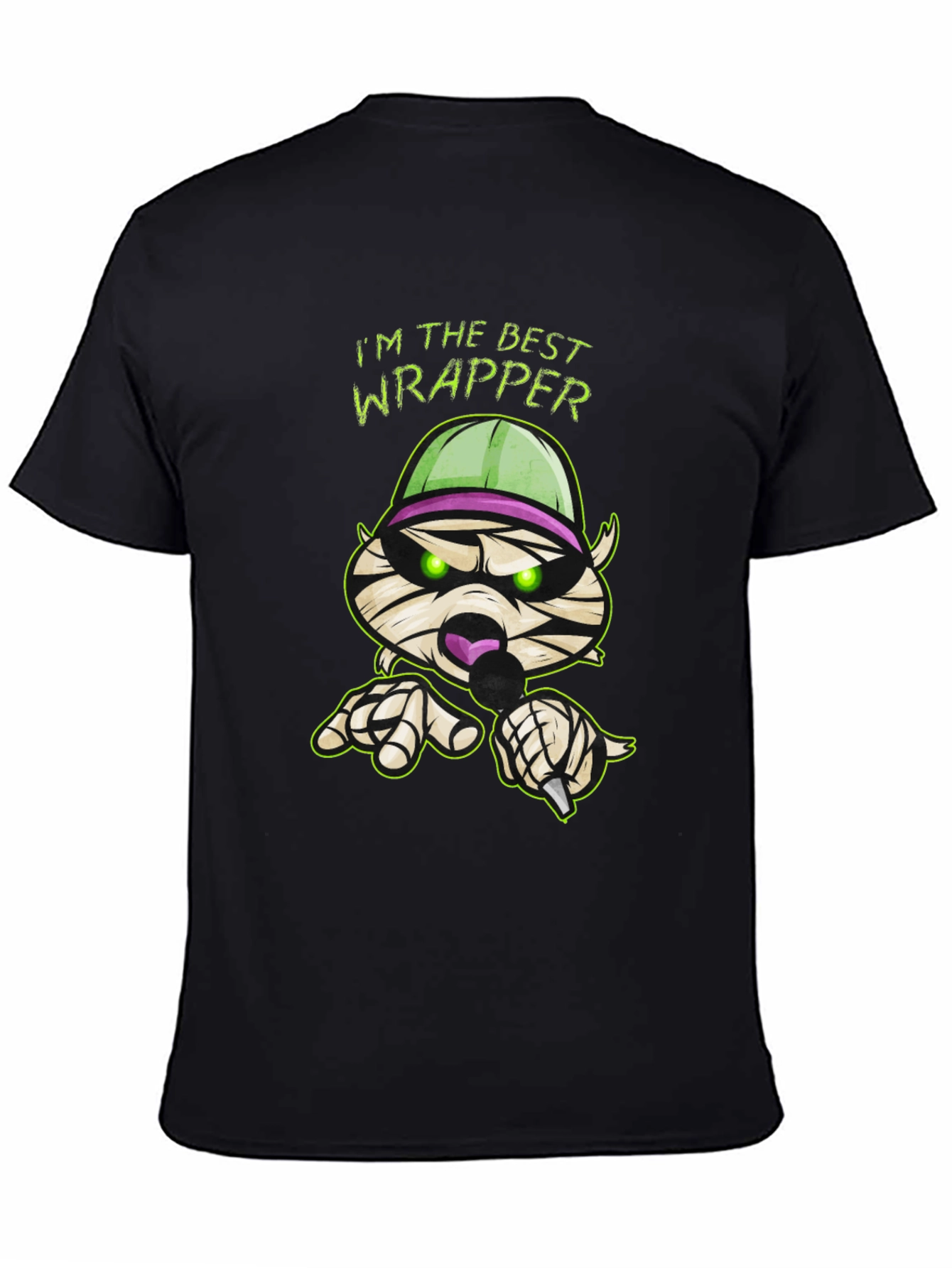 Best Wrapper Graphic T-Shirt - Funny Halloween Tee