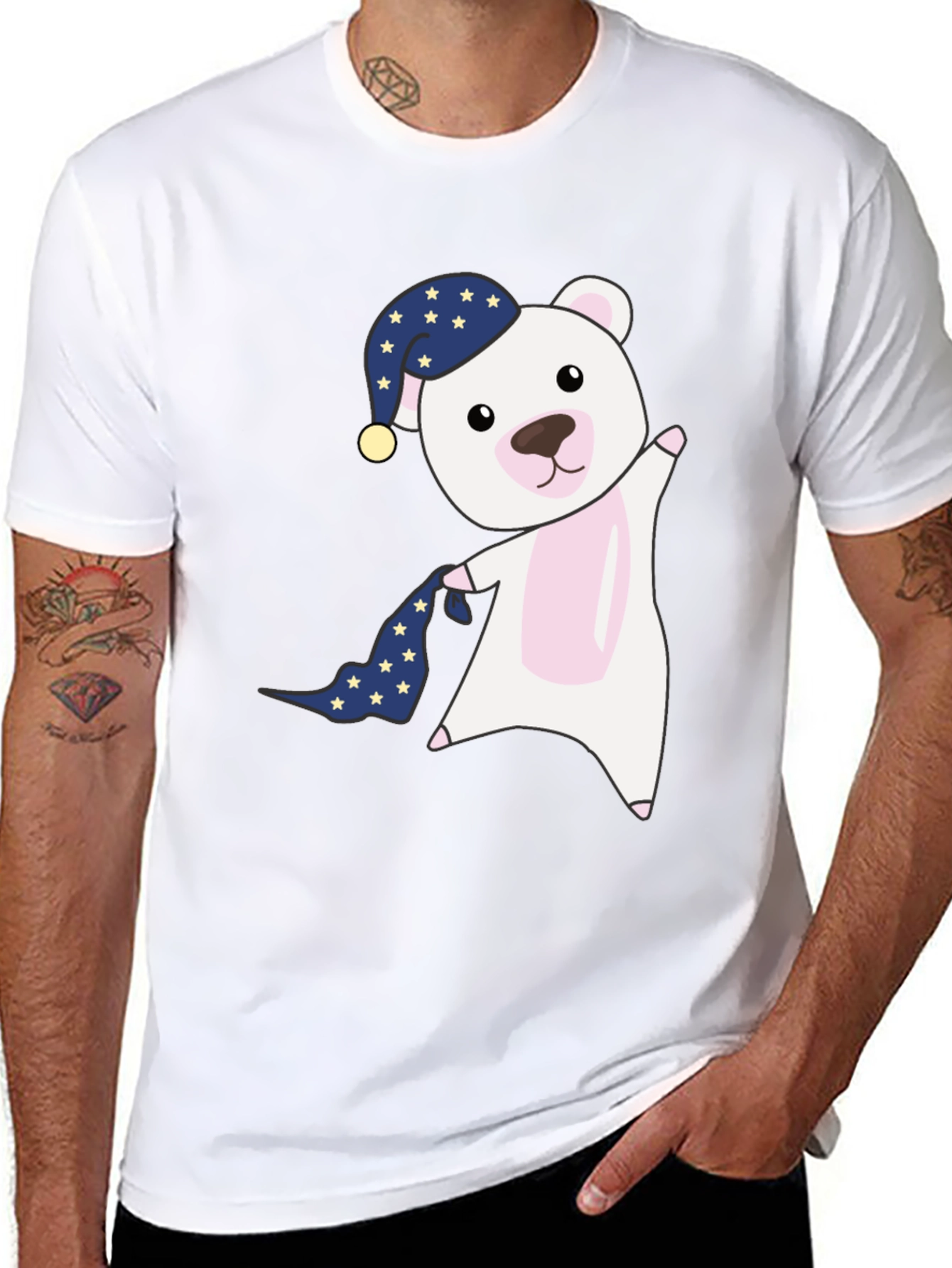Cute Sleeping Bear T-Shirt