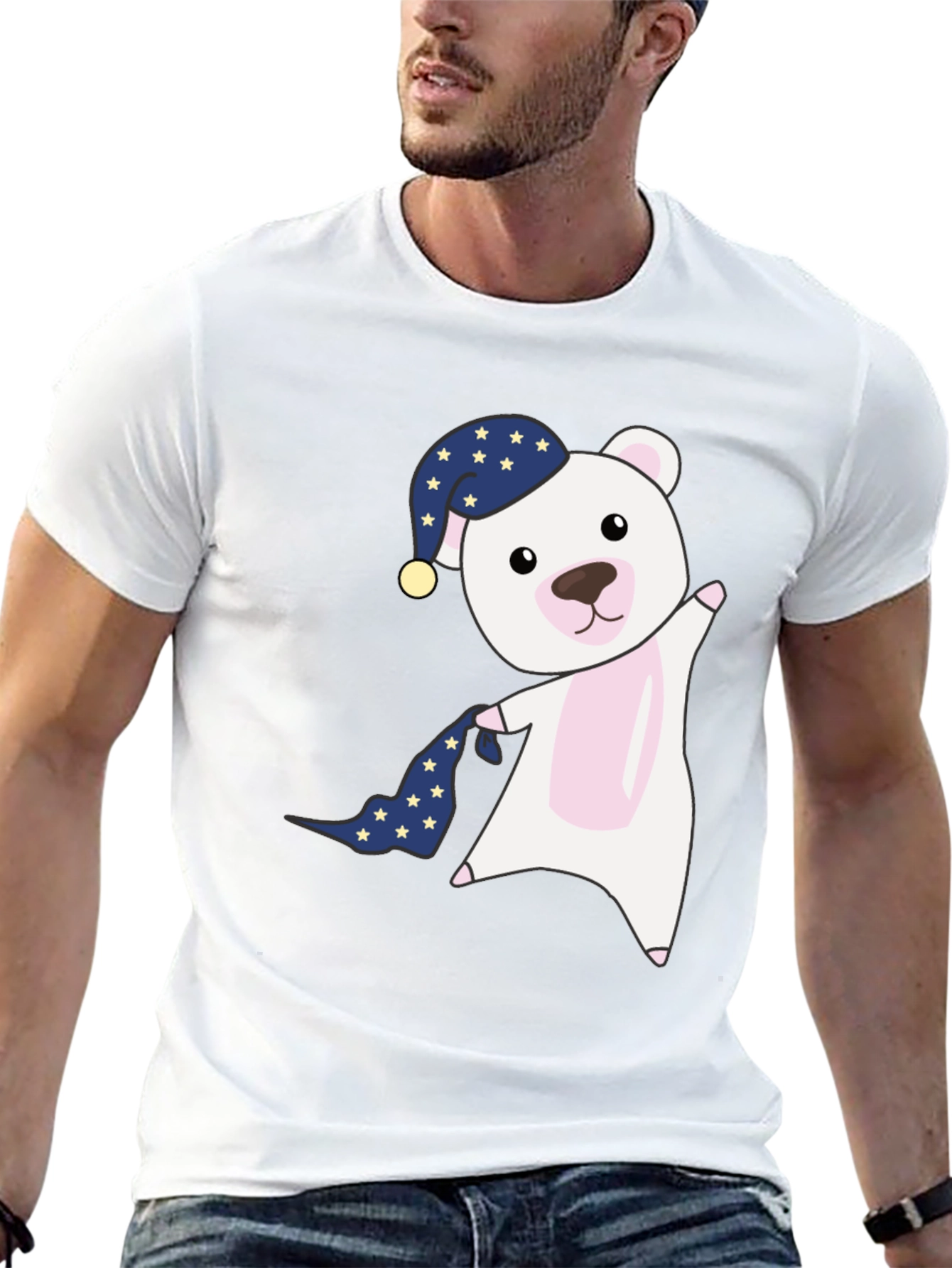 Cute Sleeping Bear T-Shirt