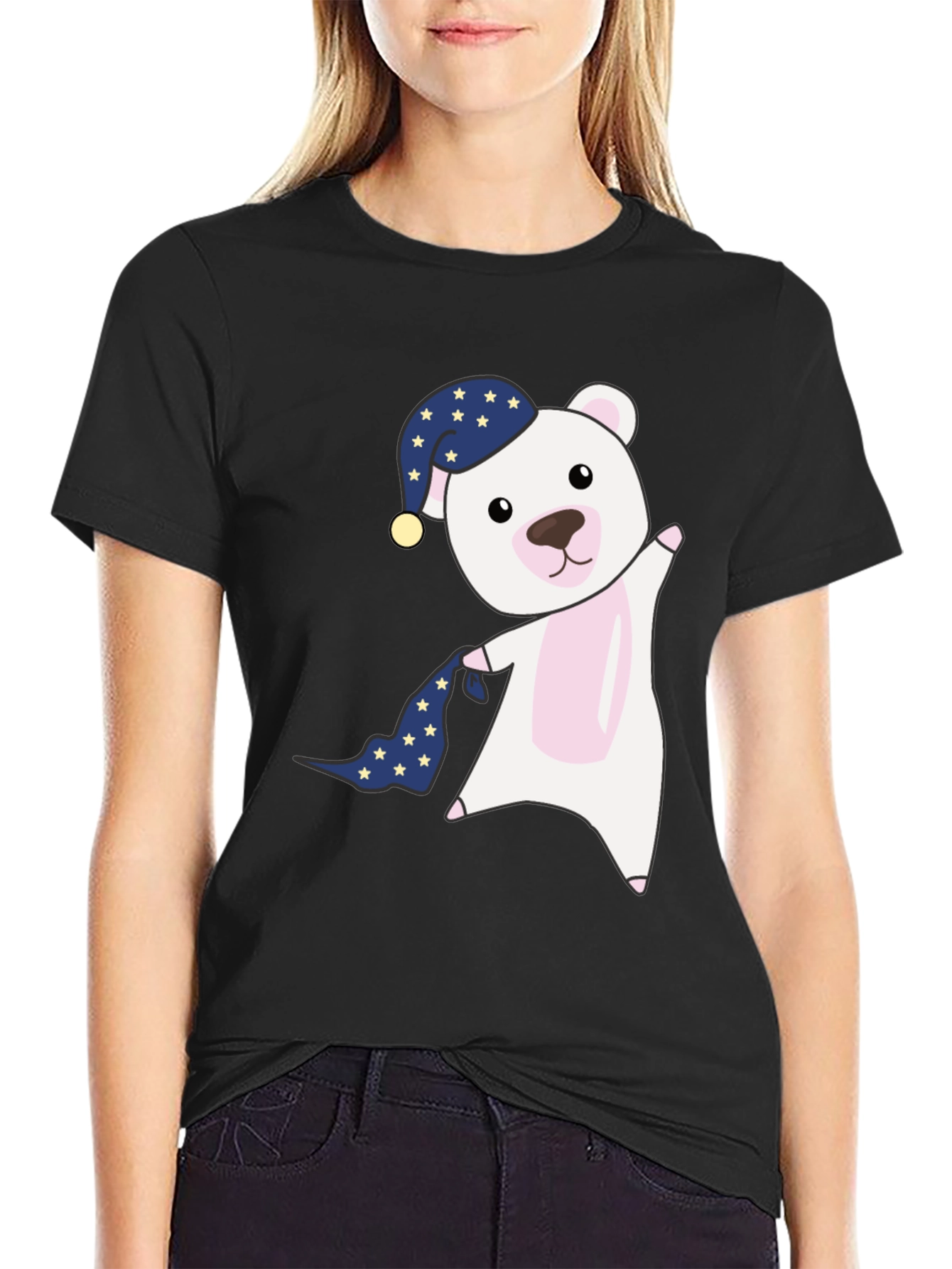 Cute Sleeping Bear T-Shirt