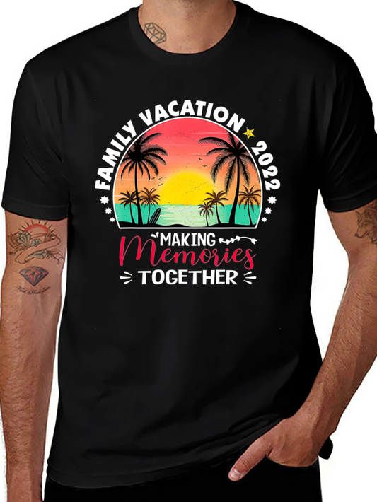Family Vacation 2022 T-Shirt - Making Memories Together Tee