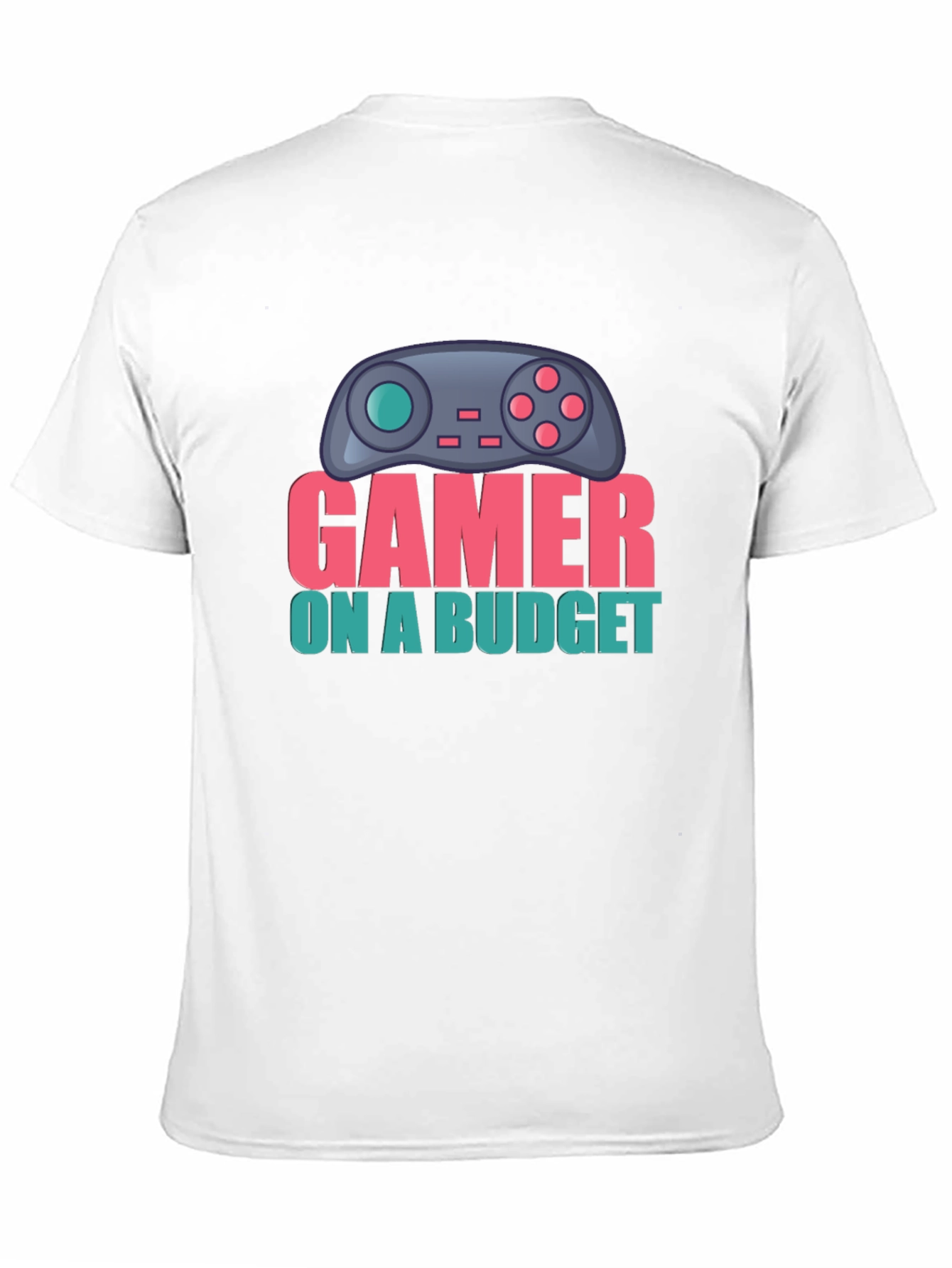 Gamer On A Budget T-Shirt - Black Cotton Tee