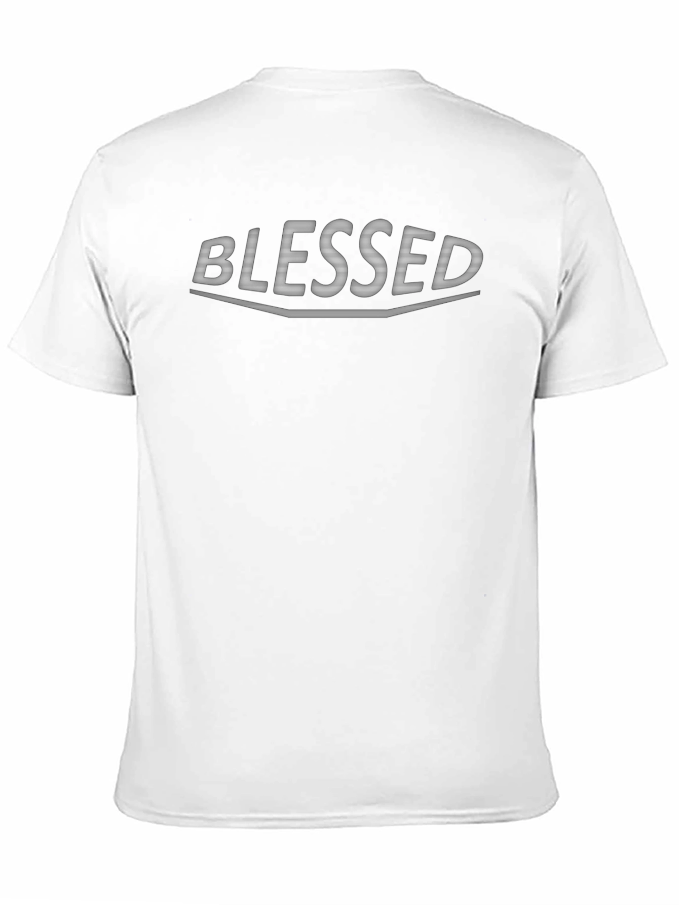 Blessed Graphic Tee - Stylish Mens Black T-Shirt