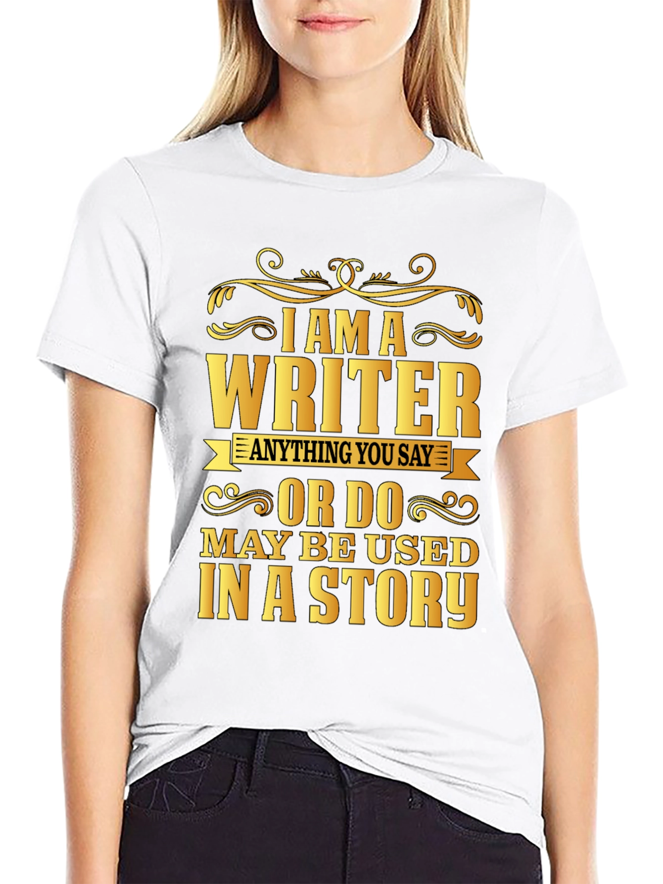 I Am A Writer Graphic Tee