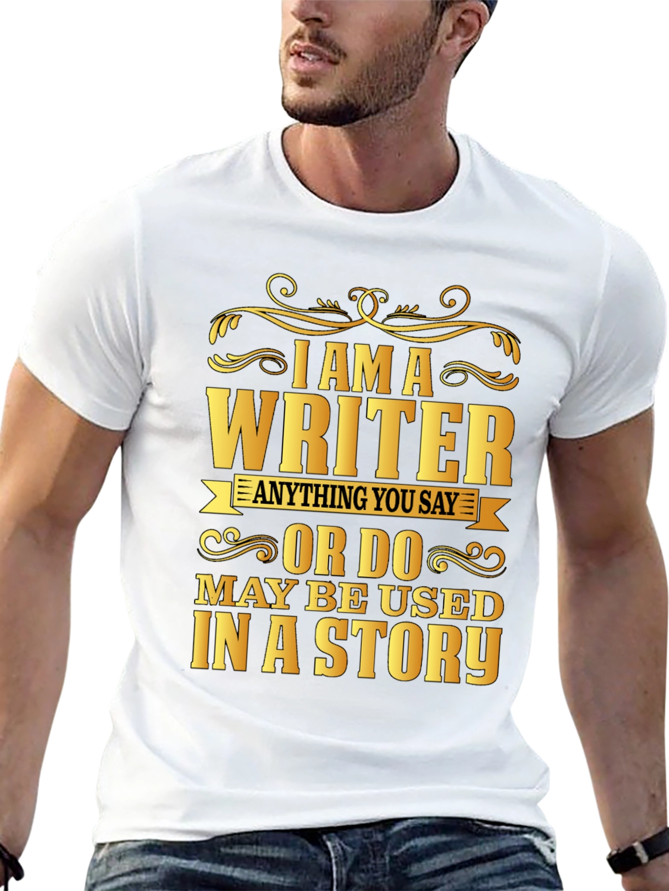 I Am A Writer Graphic Tee