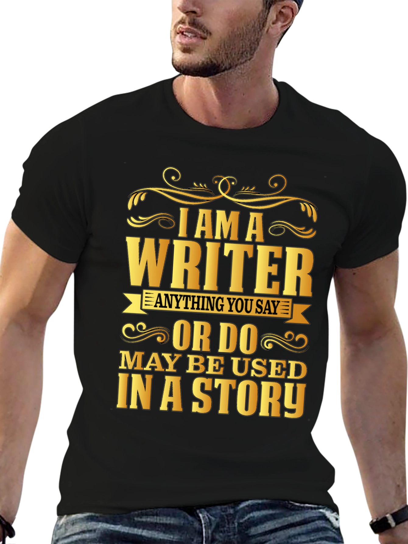 I Am A Writer Graphic Tee