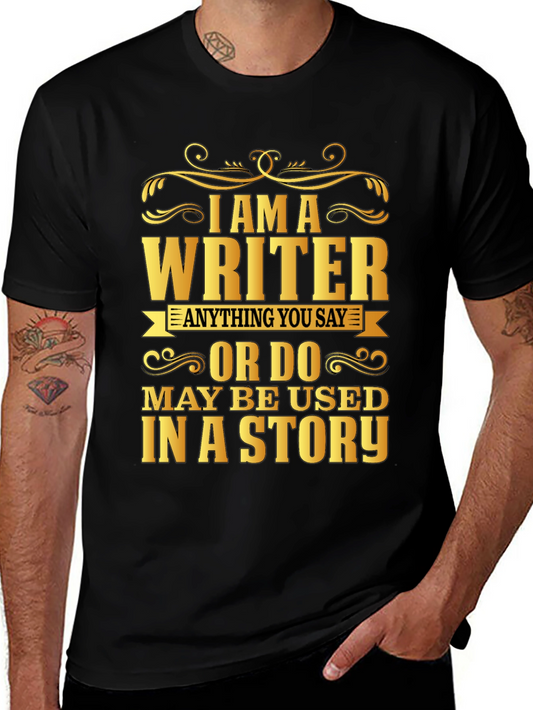 I Am A Writer Graphic Tee