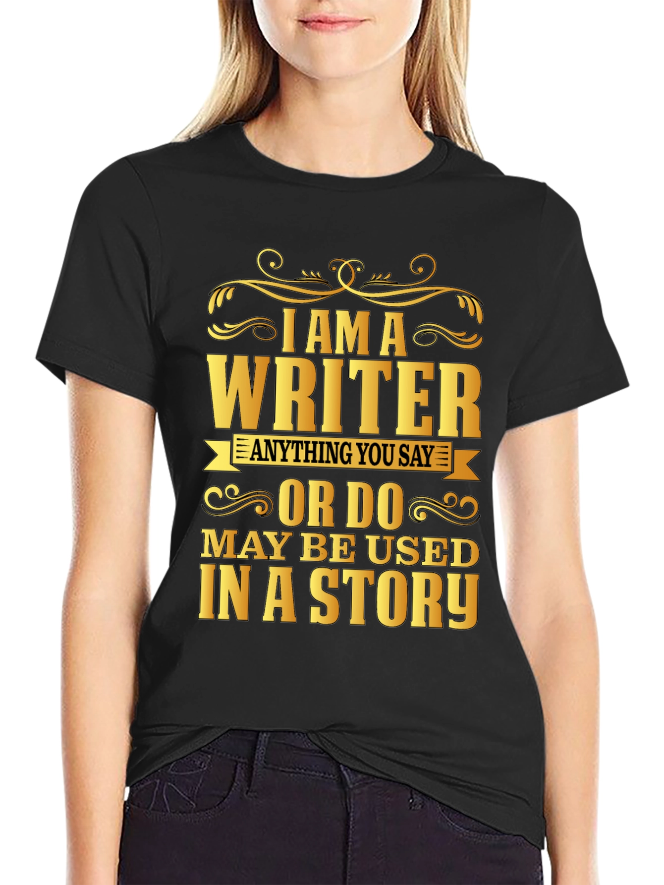 I Am A Writer Graphic Tee
