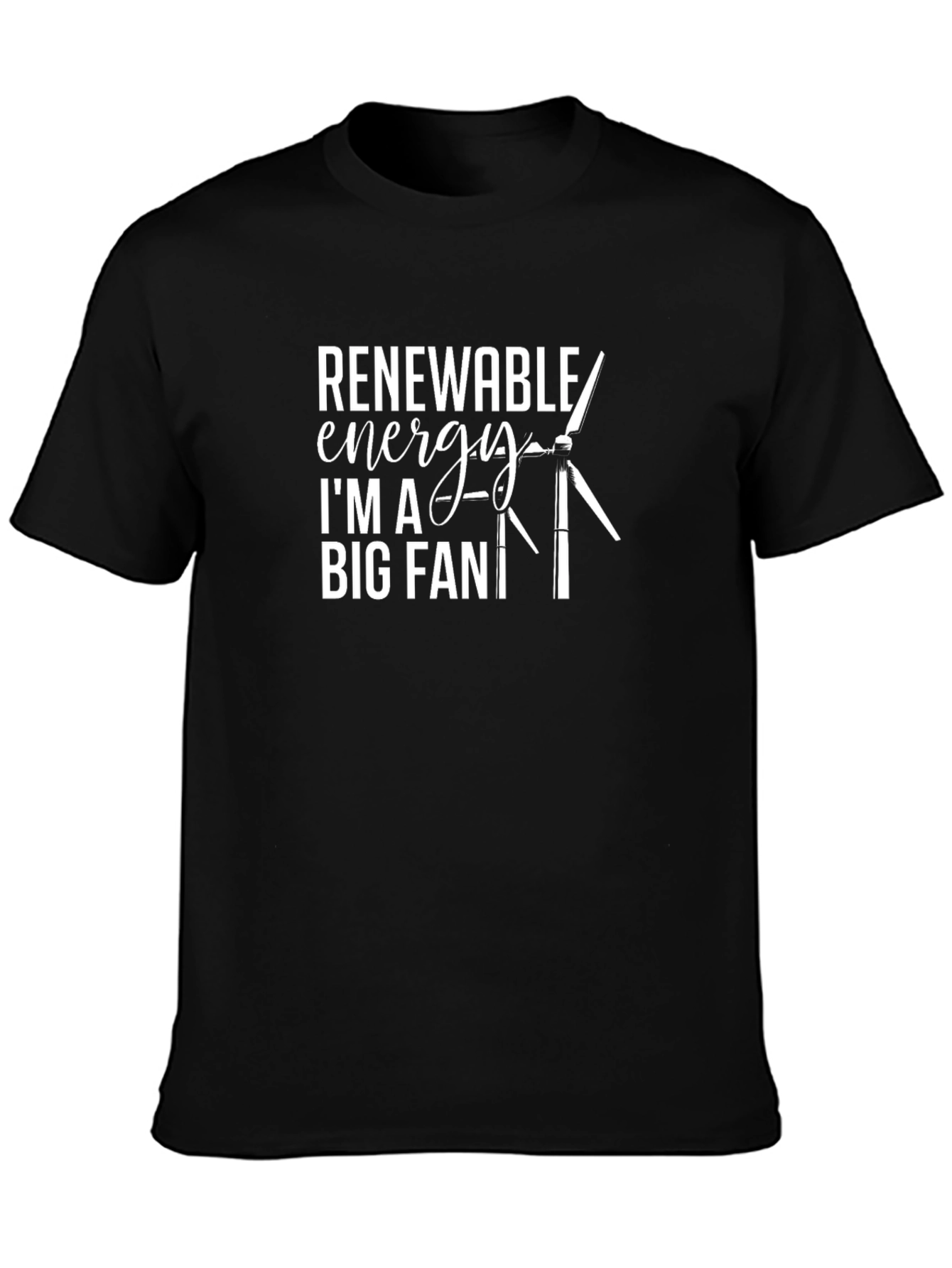 Renewable Energy Big Fan Graphic Tee