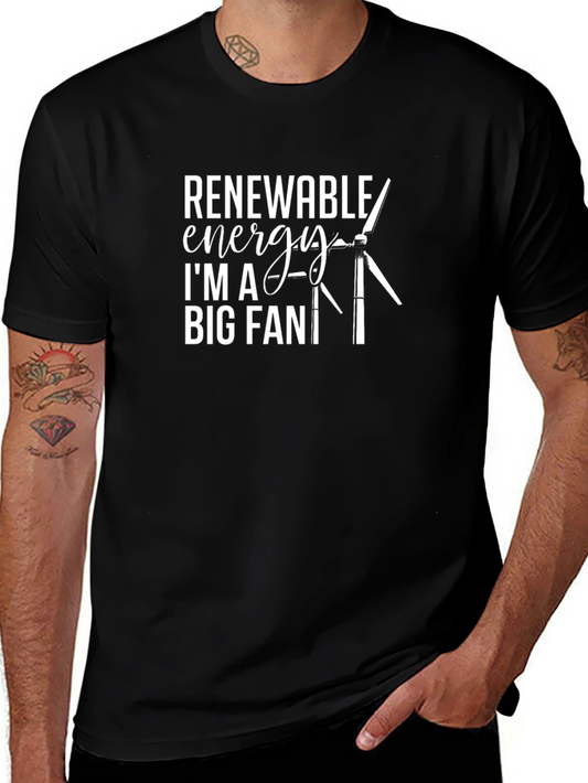 Renewable Energy Big Fan Graphic Tee