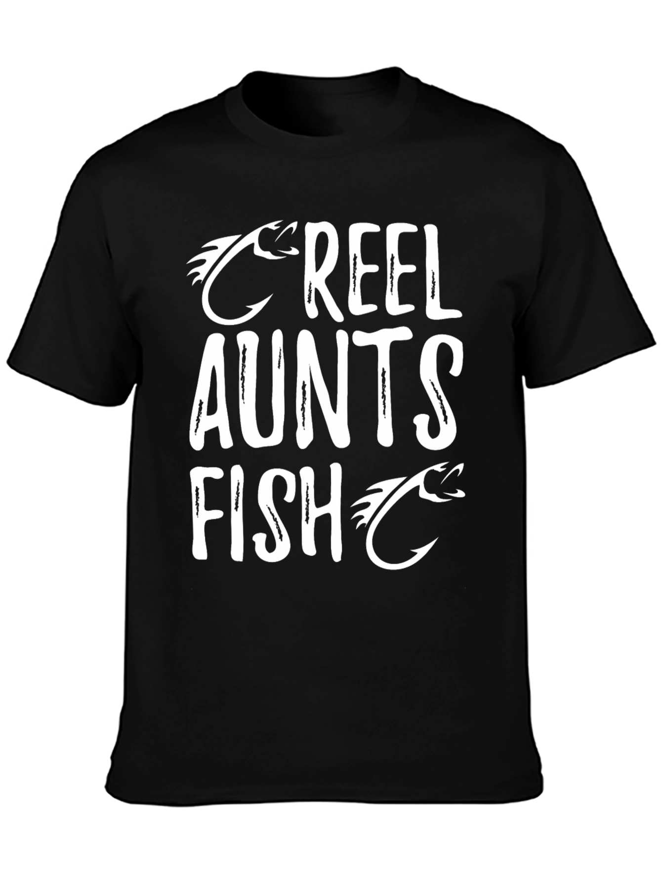 Reel Aunts Fish T-Shirt - Fun Fishing Apparel