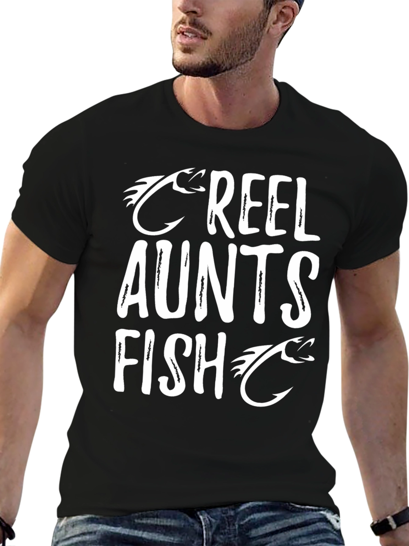Reel Aunts Fish T-Shirt - Fun Fishing Apparel