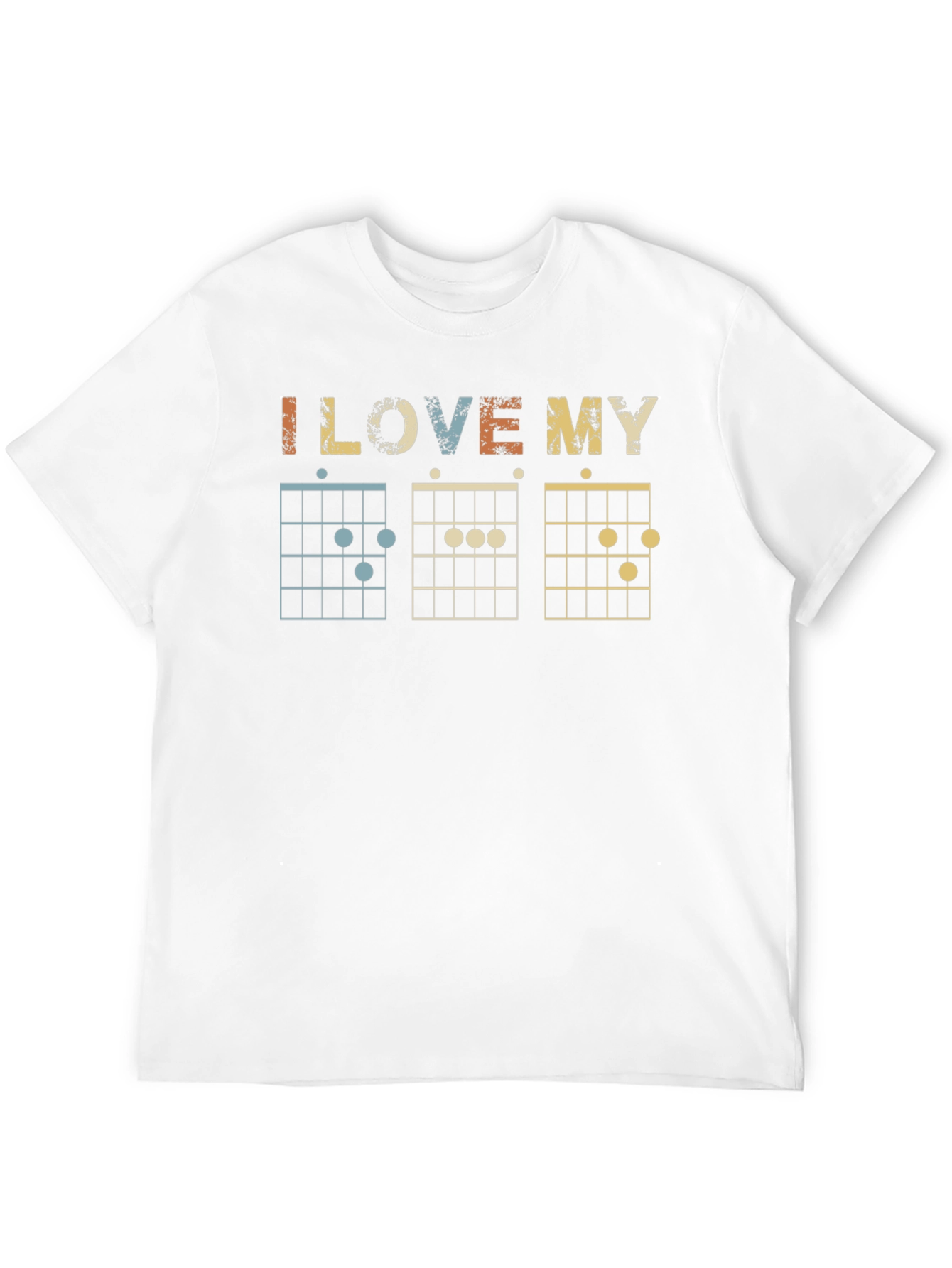 I Love My Chords Guitarist T-Shirt