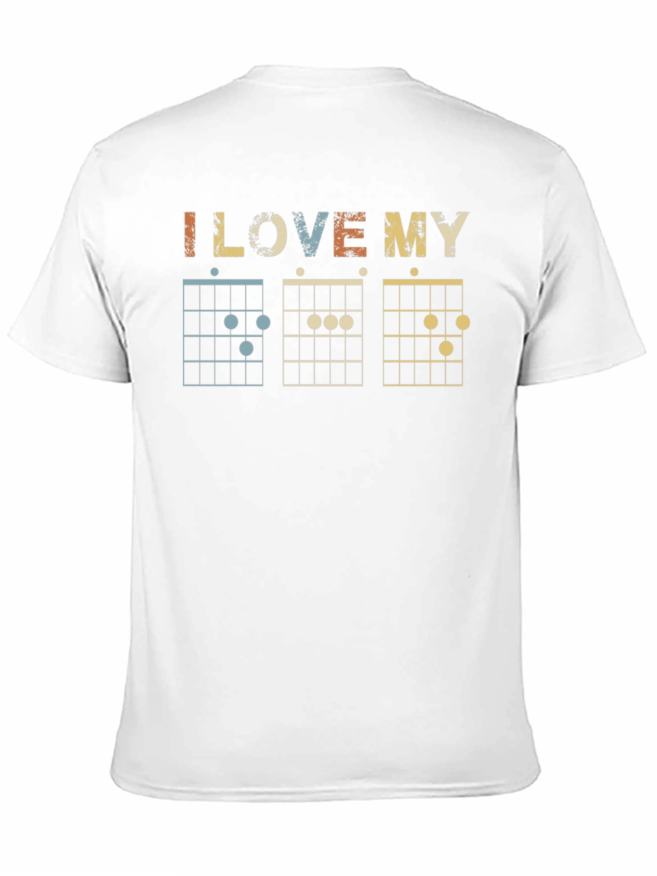 I Love My Chords Guitarist T-Shirt