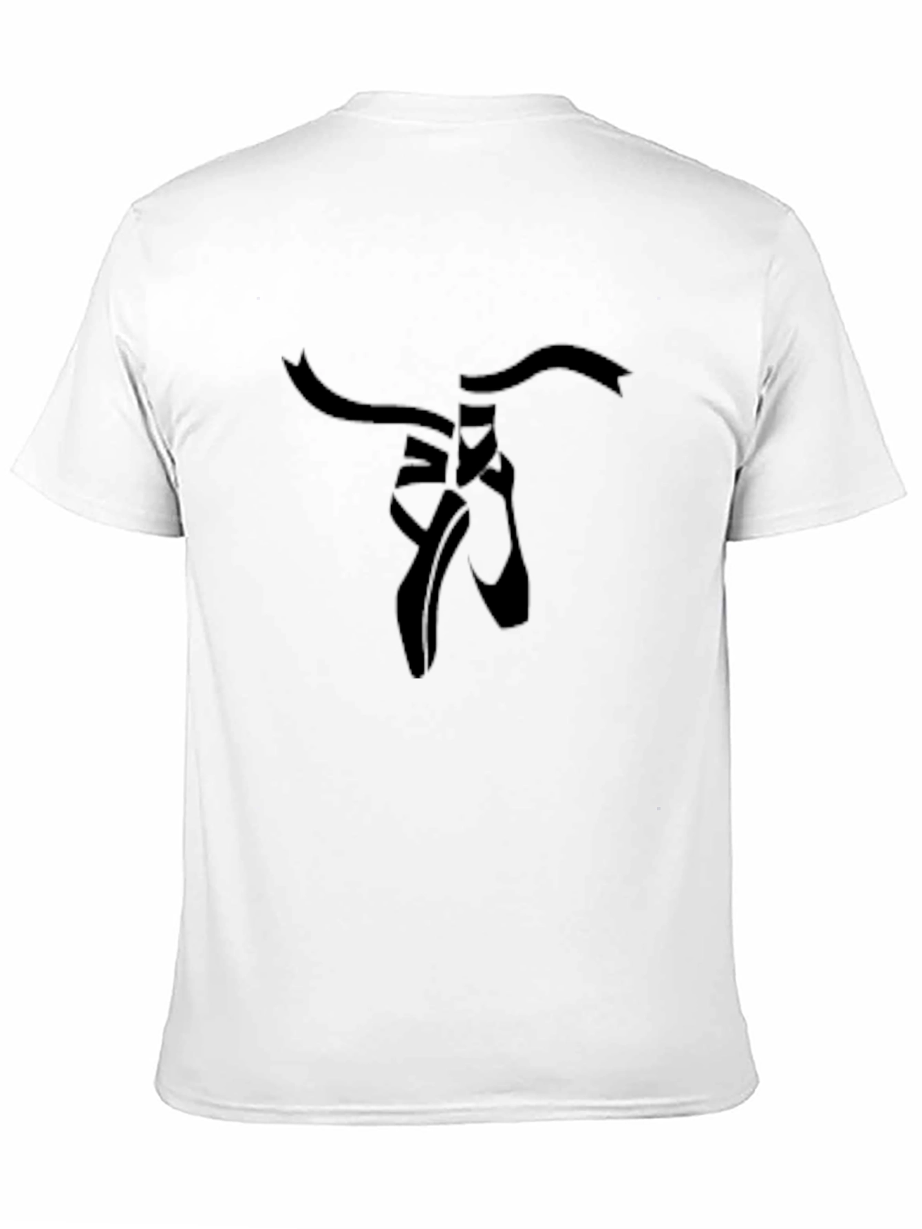 Ballet Shoe Tee - Dancers Black T-Shirt