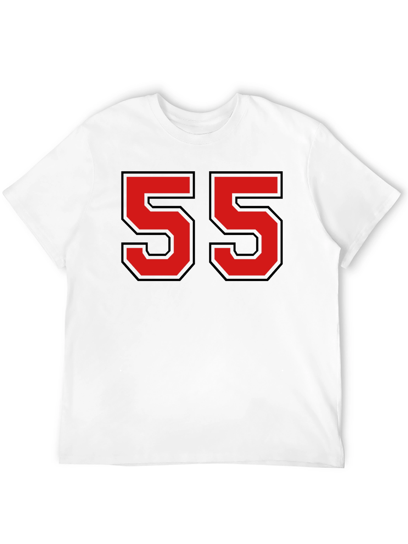 Retro Number 55 Graphic T-Shirt