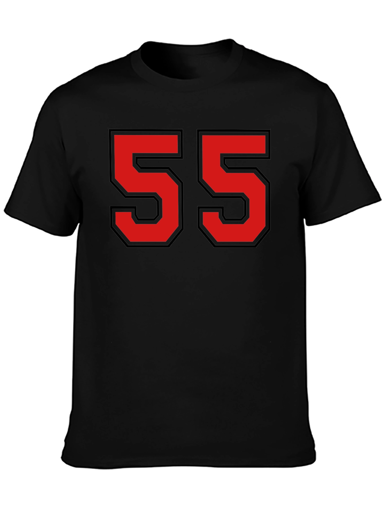 Retro Number 55 Graphic T-Shirt