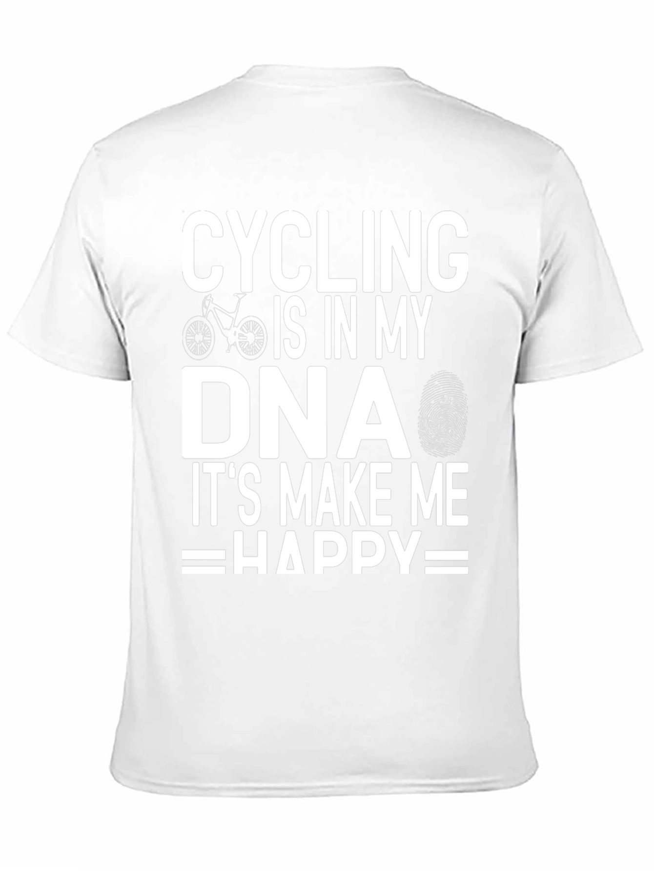 Cycling DNA T-Shirt - Ride Happy!