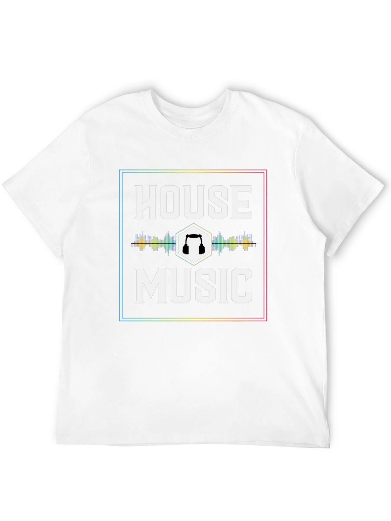 House Music T-Shirt - DJ Headphones Graphic Tee
