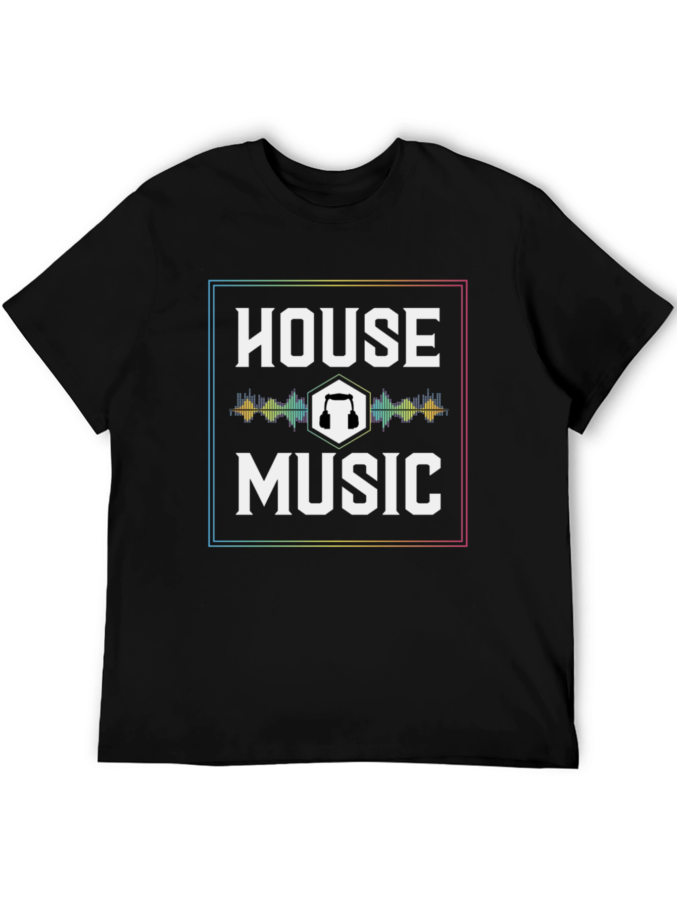 House Music T-Shirt - DJ Headphones Graphic Tee