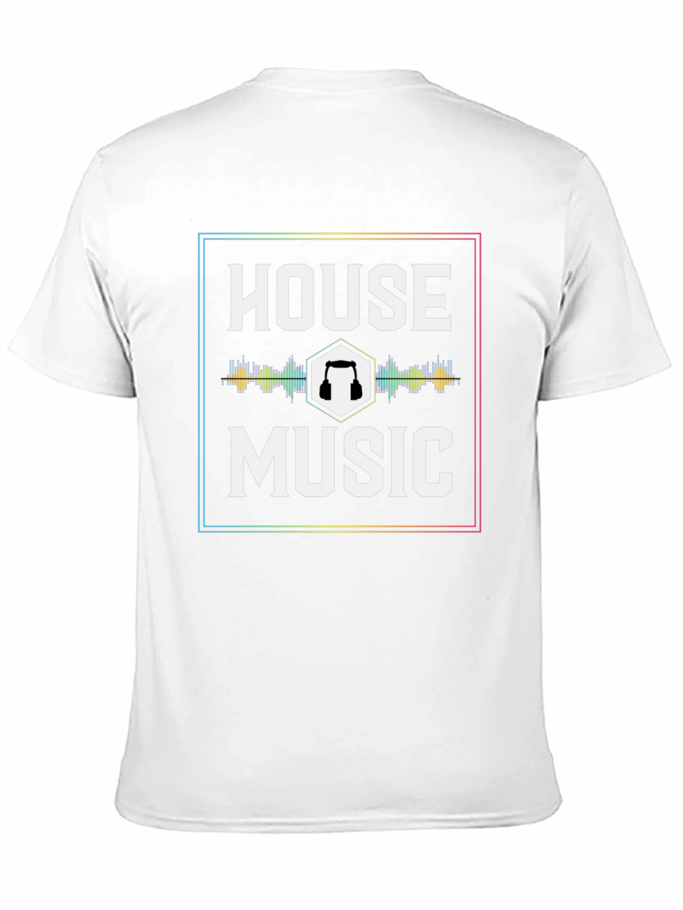 House Music T-Shirt - DJ Headphones Graphic Tee