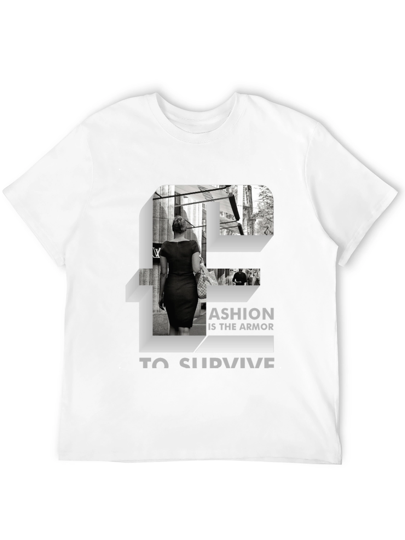 Fashion Armor Tee - Stylish Black Cotton T-Shirt