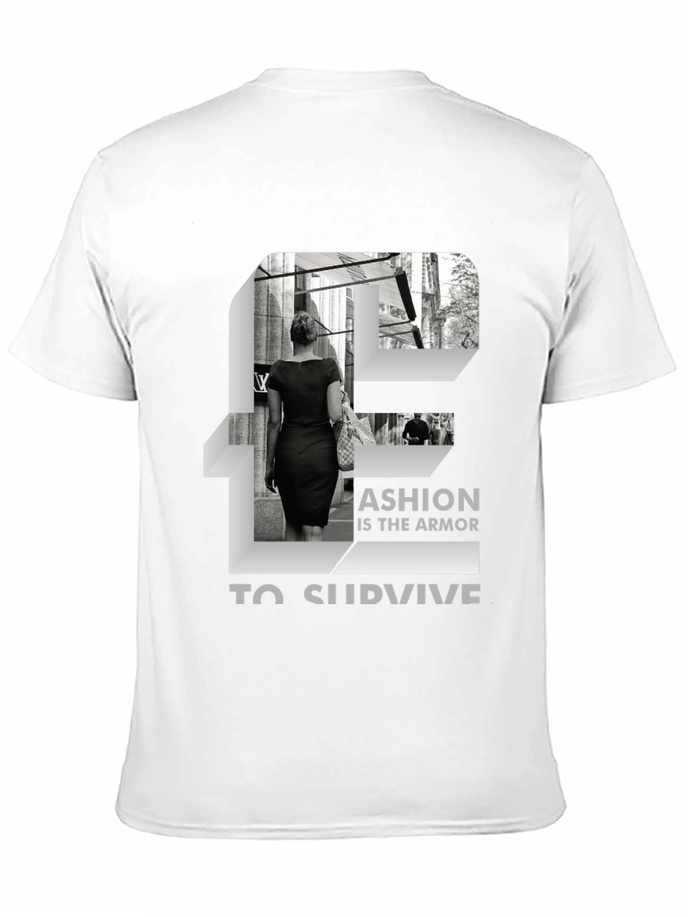 Fashion Armor Tee - Stylish Black Cotton T-Shirt