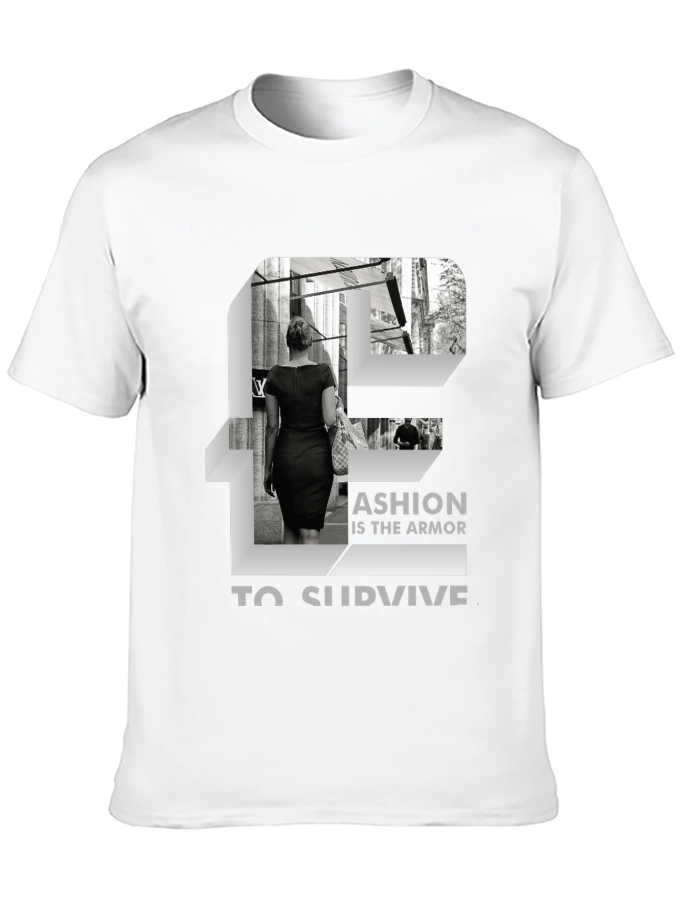 Fashion Armor Tee - Stylish Black Cotton T-Shirt