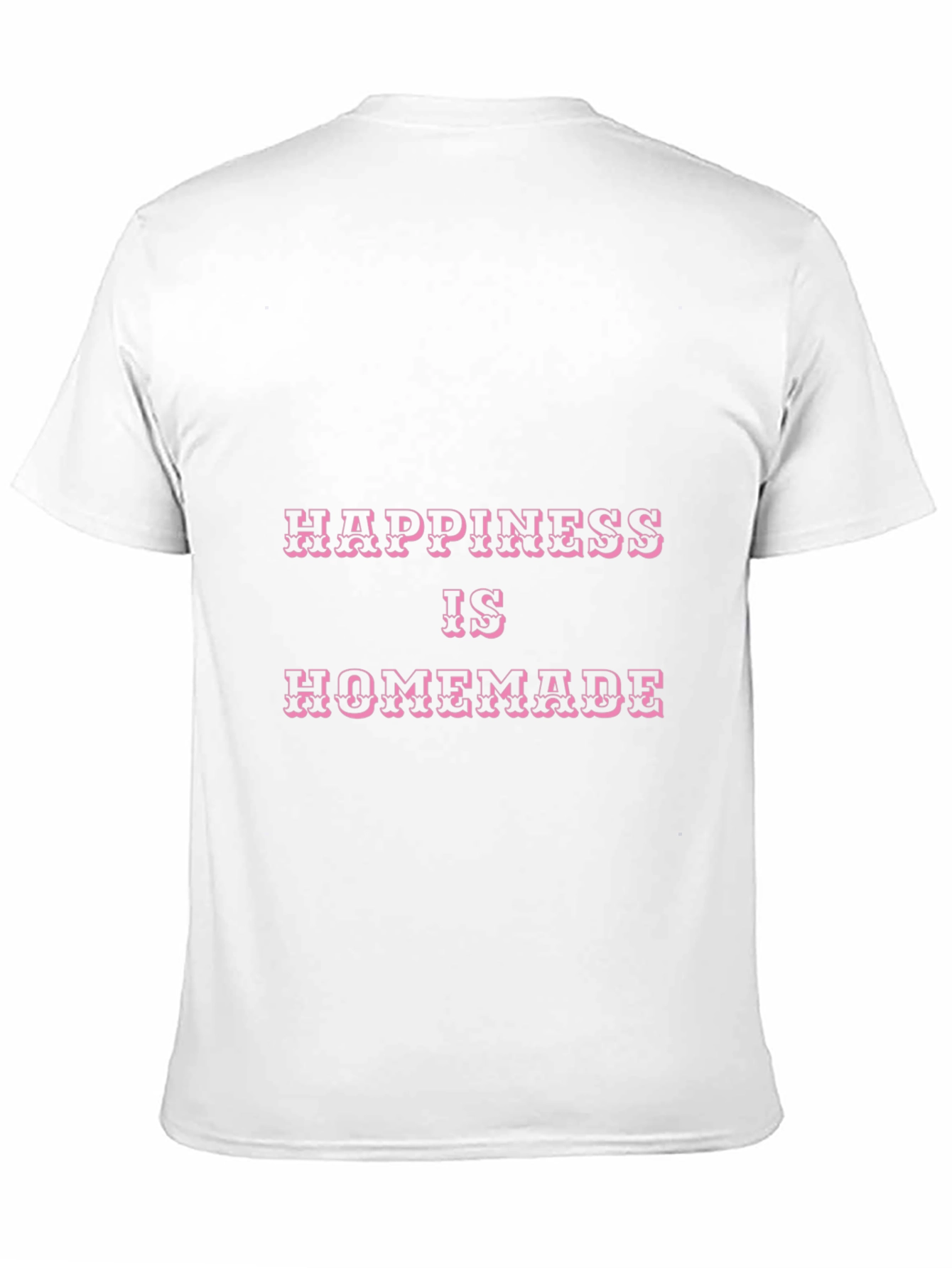 Happiness is Homemade Black Graphic Tee