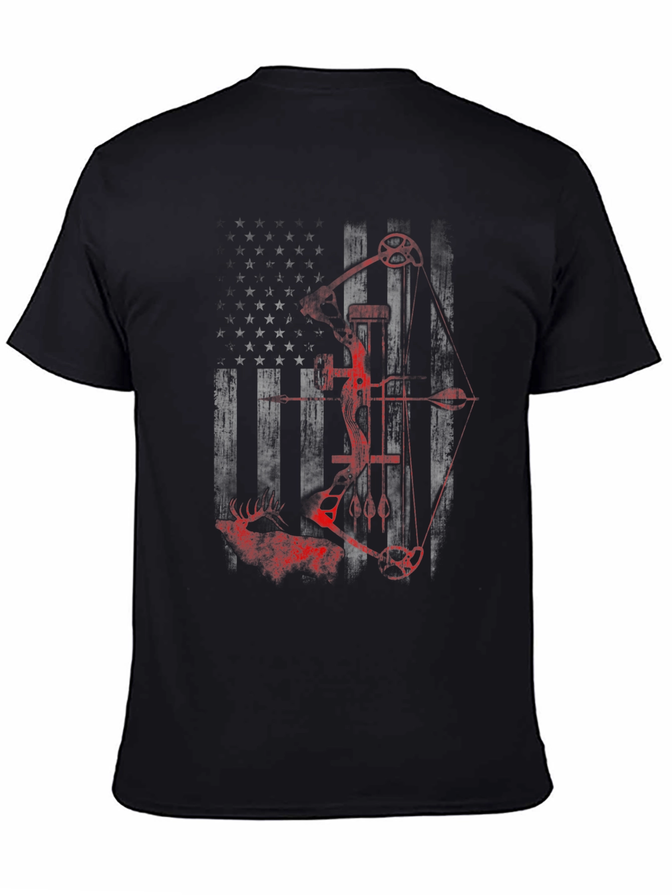 American Bowhunter Graphic Tee - Mens Black T-Shirt