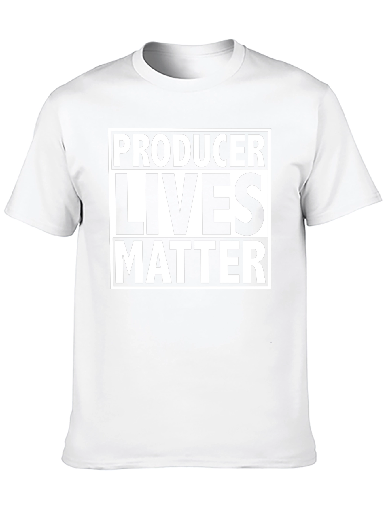 Producer Lives Matter Graphic Tee - Black T-Shirt