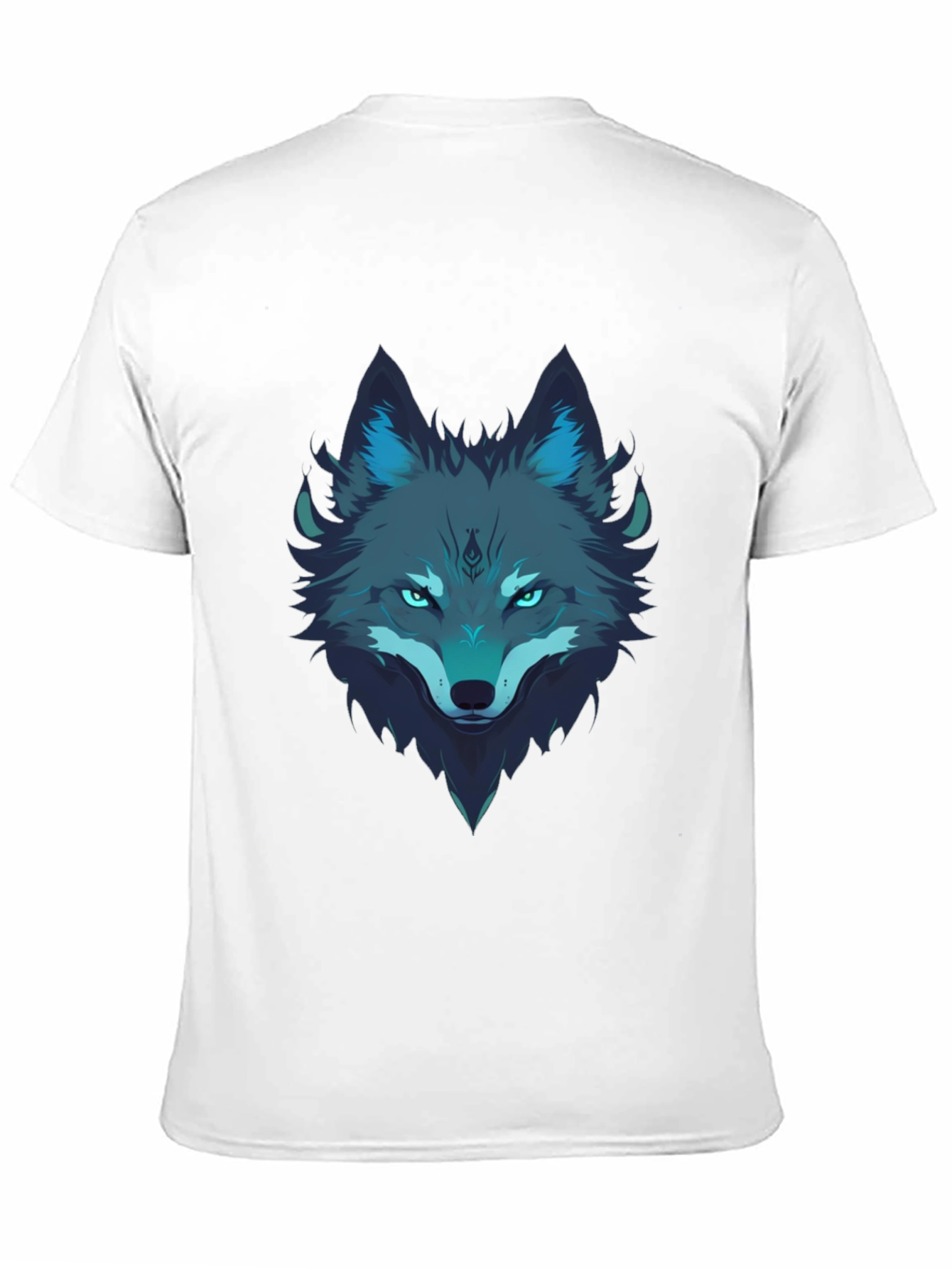 Wolf Graphic Tee - Mens Black T-Shirt