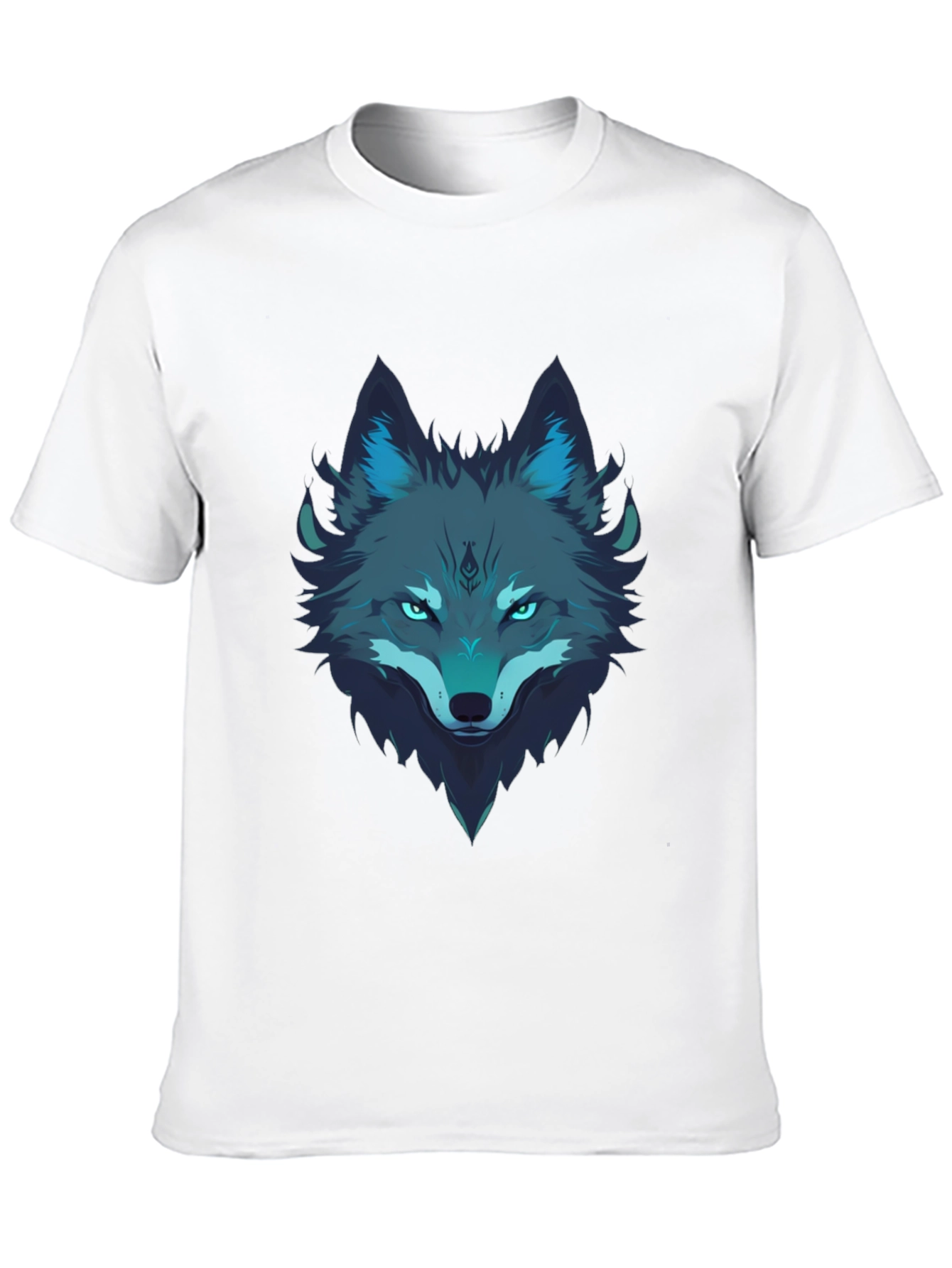 Wolf Graphic Tee - Mens Black T-Shirt