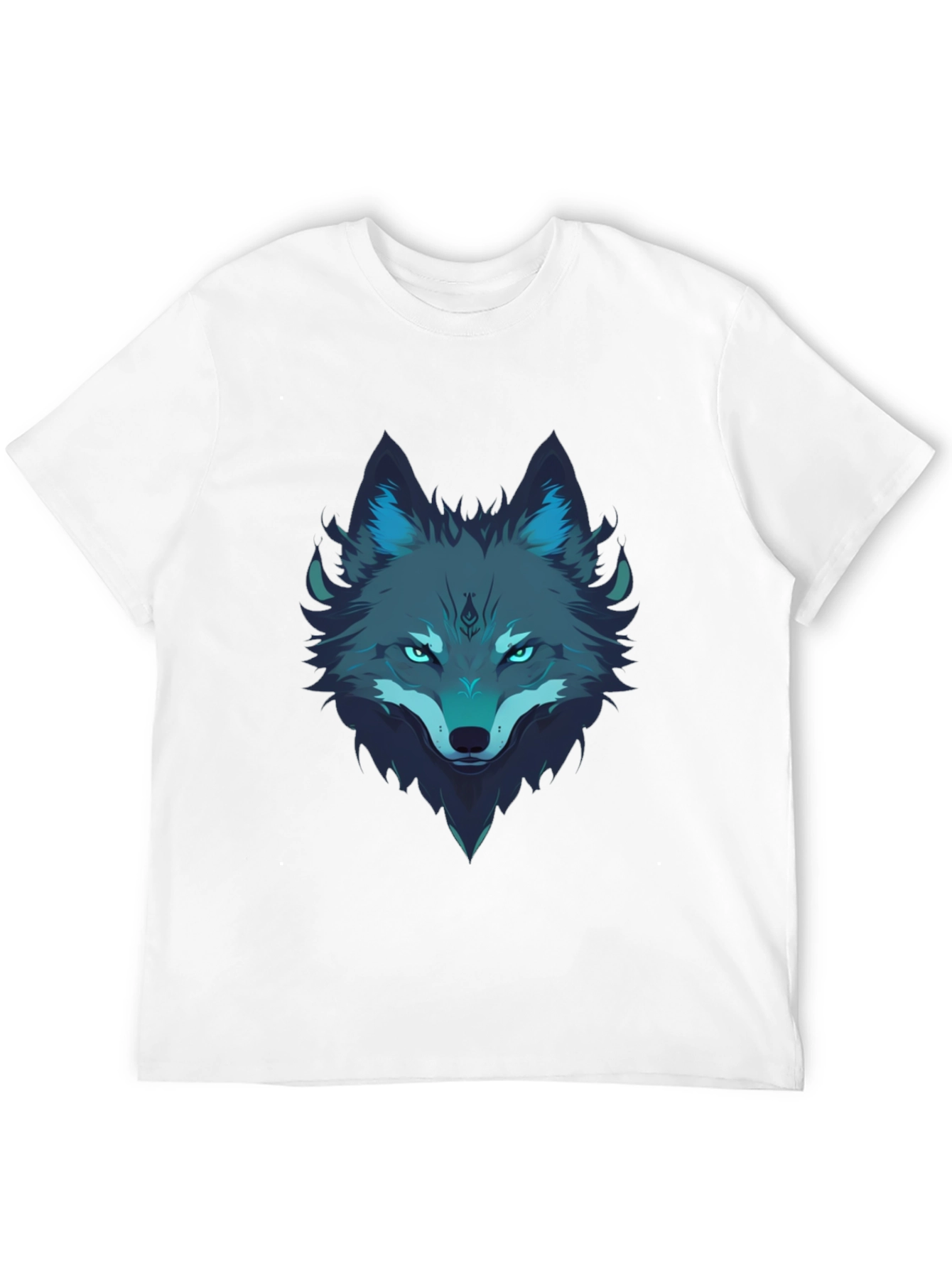Wolf Graphic Tee - Mens Black T-Shirt