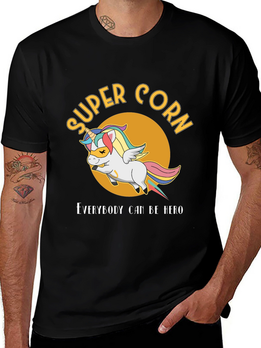 Super Corn Hero T-Shirt - Everyone Can Be Hero