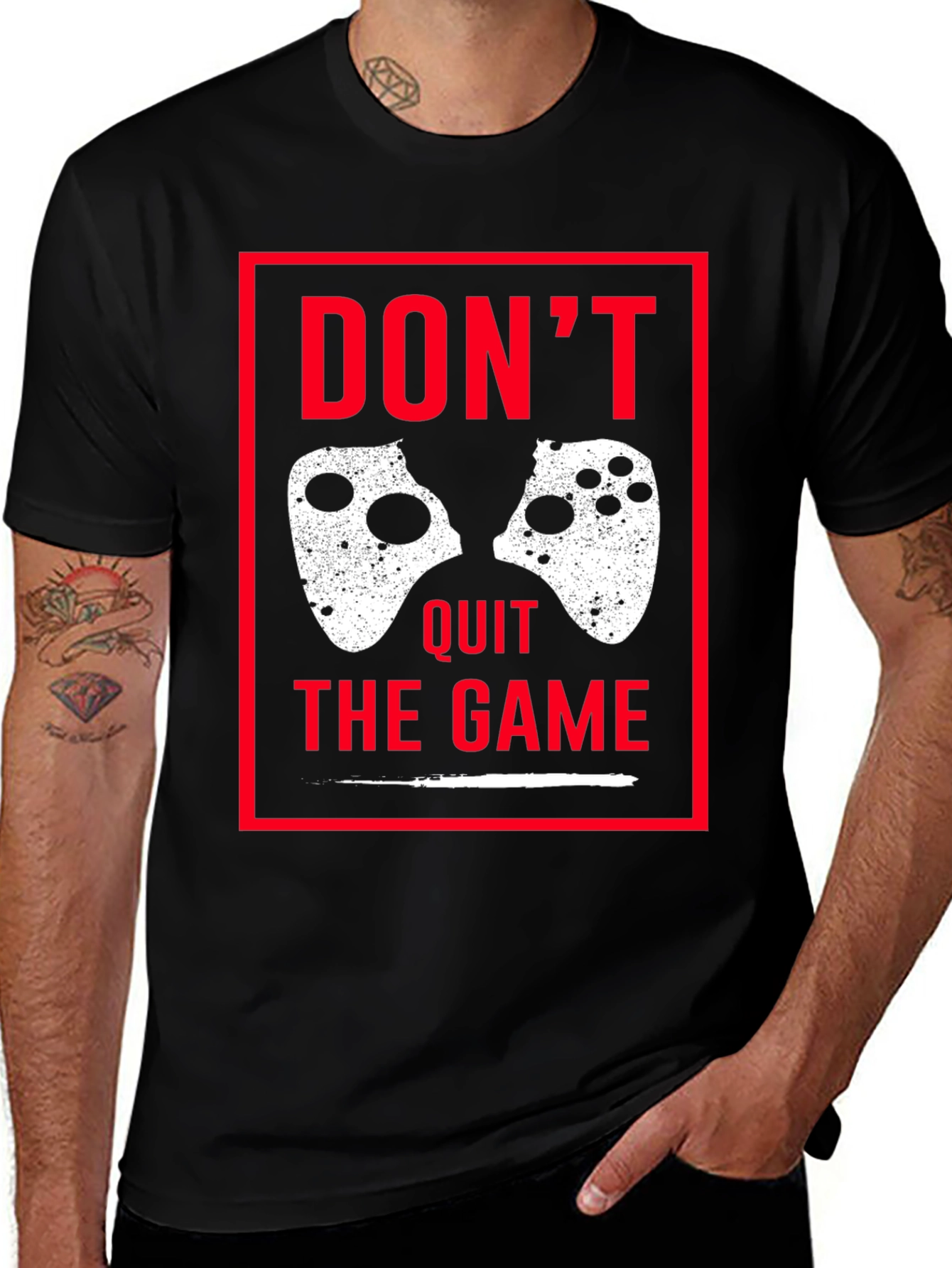 Dont Quit the Game Graphic Tee