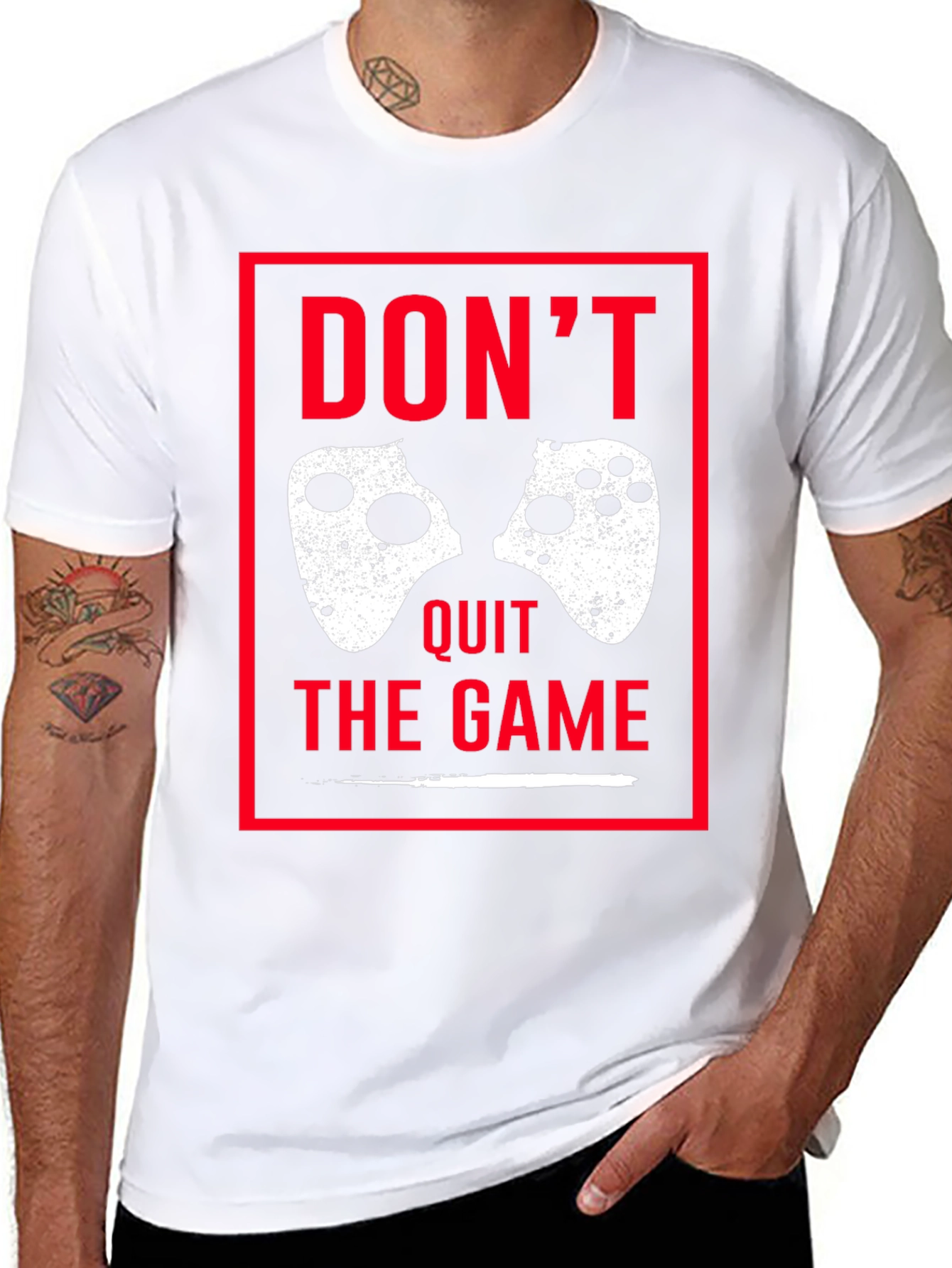 Dont Quit the Game Graphic Tee