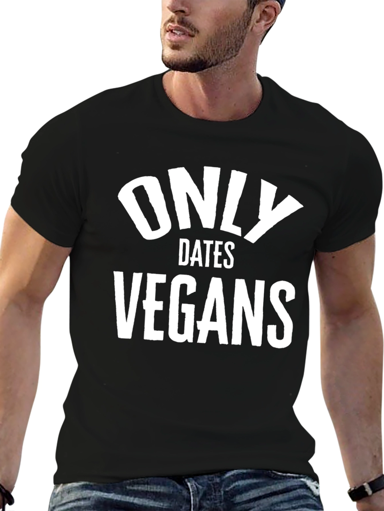Only Dates Vegans Graphic Tee