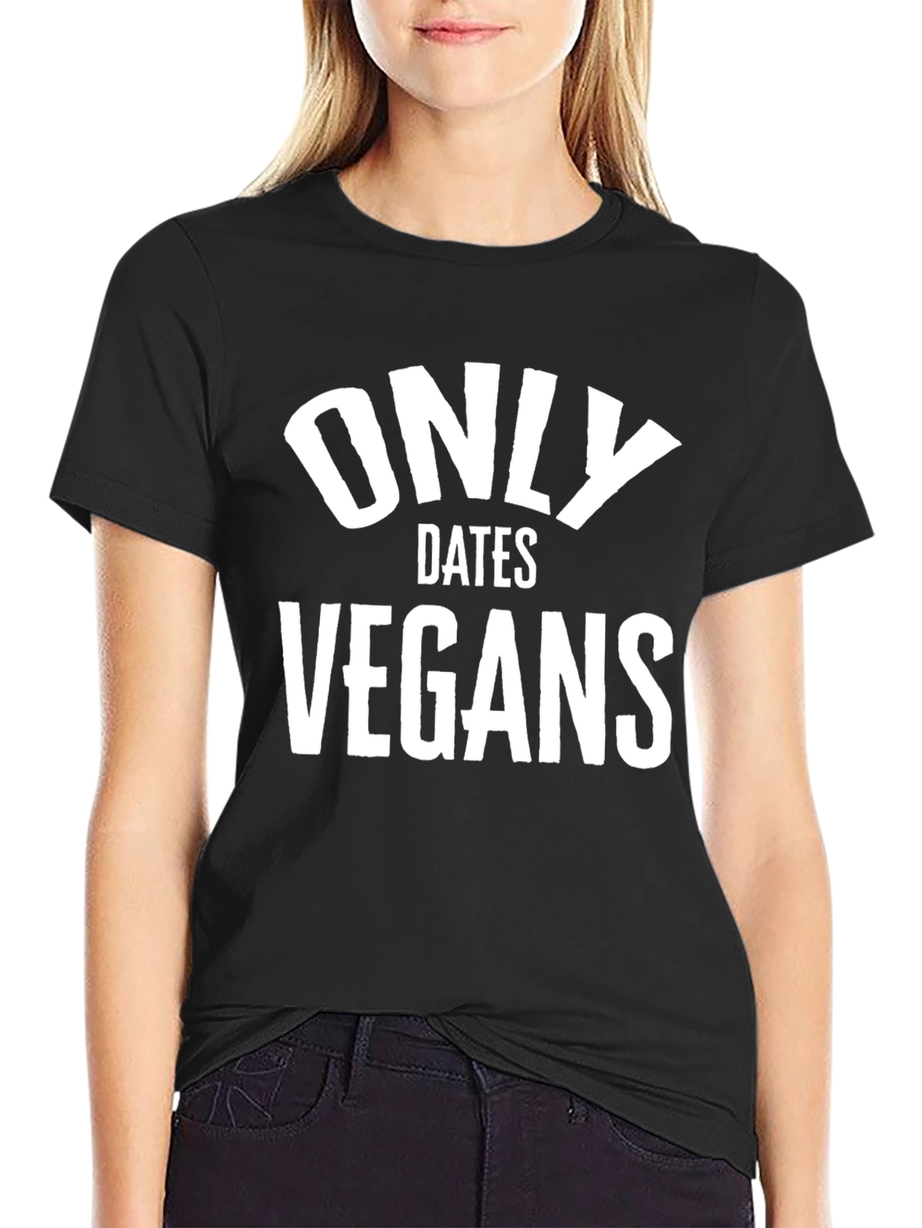 Only Dates Vegans Graphic Tee