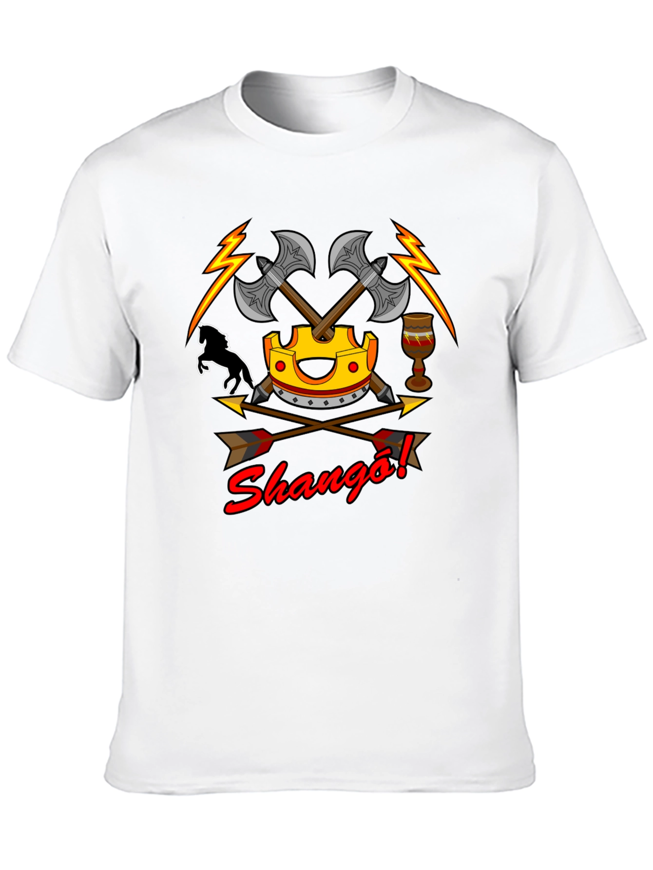 Shango T-Shirt - African Yoruba Orisha God