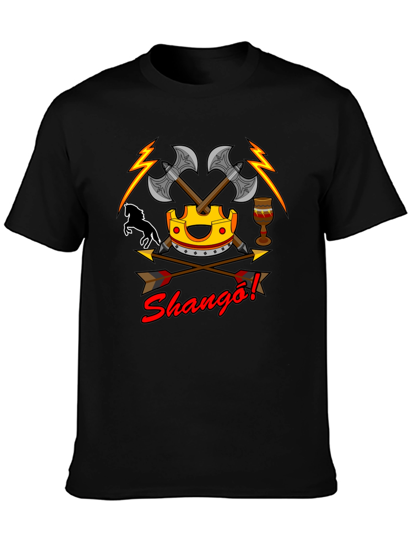 Shango T-Shirt - African Yoruba Orisha God